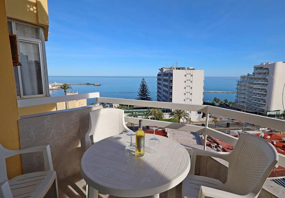 Vistas Al Mar Y Al Puerto Deportivo Leilighet Benalmádena Eksteriør bilde